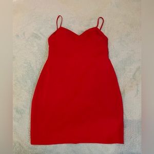 Like New Red Dress with Bow Detail size 11